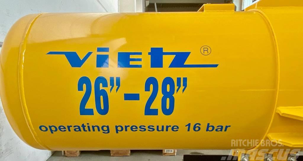 Vietz IPLC/RIZ 26"-28" Internal Clamp, Pneumatic Εξοπλισμός αγωγών