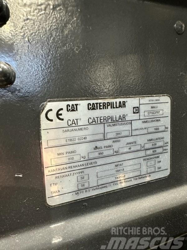 CAT EP 16 CPNT Ηλεκτρικά περονοφόρα ανυψωτικά κλαρκ