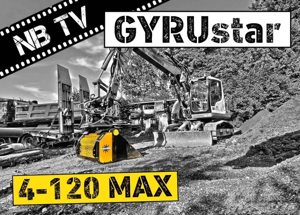 Gyru-Star 4-120MAX | Separatorschaufel Bagger Κάδοι κοσκινίσματος
