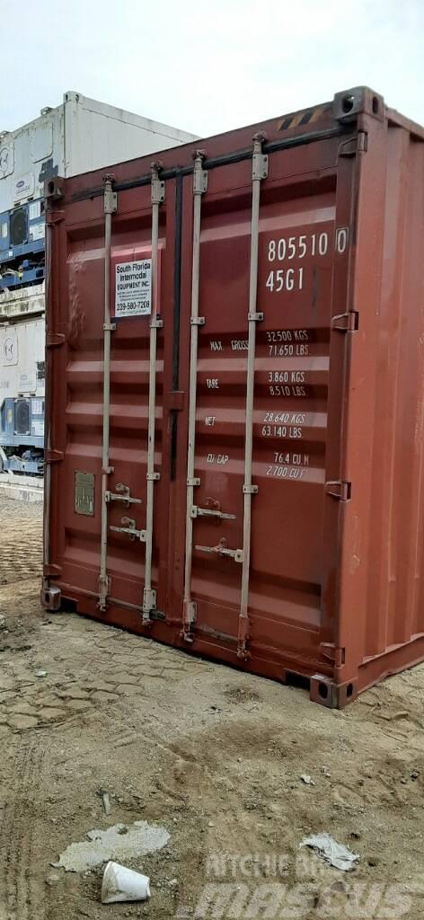 CIMC 40 Foot High Cube Used Shipping Container Ρυμούλκες Container 