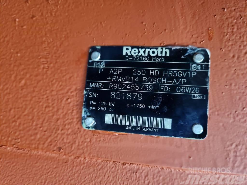 Rexroth A2P250HD HR5GV1P + RMVB14 Ειδικοί εκσκαφείς