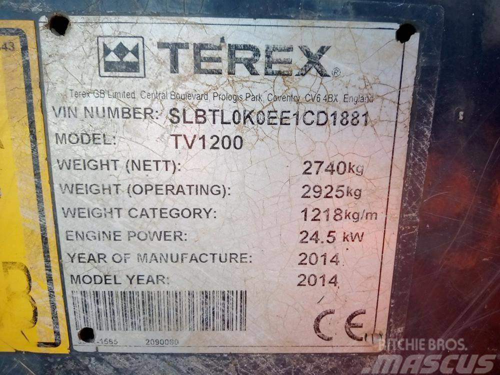Terex TV 1200 Οδοστρωτήρες διπλού κυλίνδρου