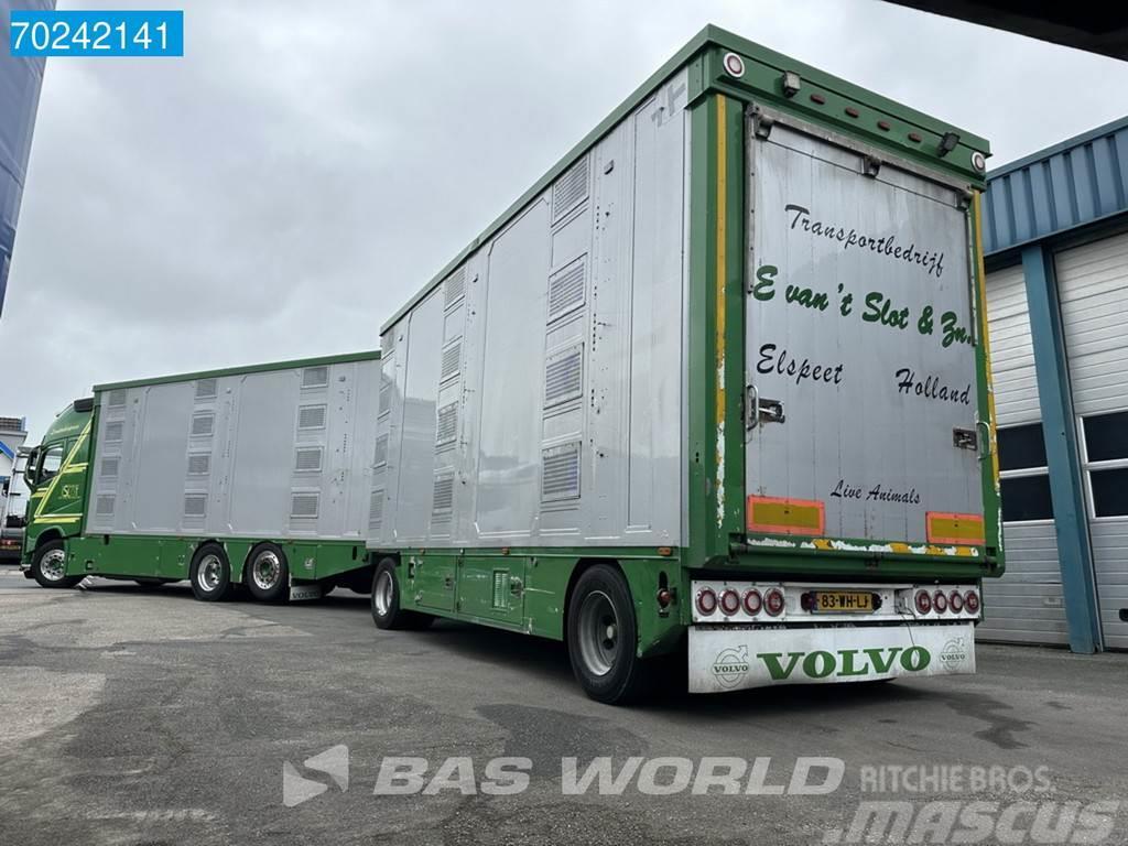 Volvo FH 540 6X2 NL-Truck Cattle transport I-Park Cool A Φορτηγά μεταφοράς ζώων