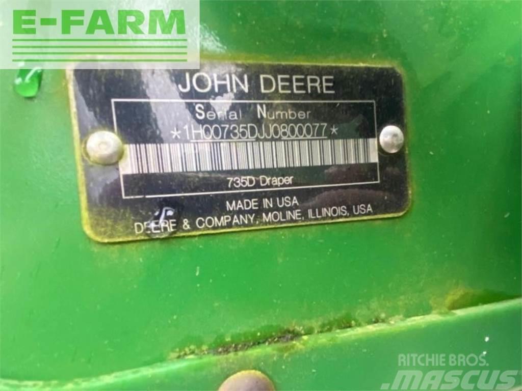 John Deere 735d (10,66m) Εξαρτήματα θεριζοαλωνιστικών μηχανών