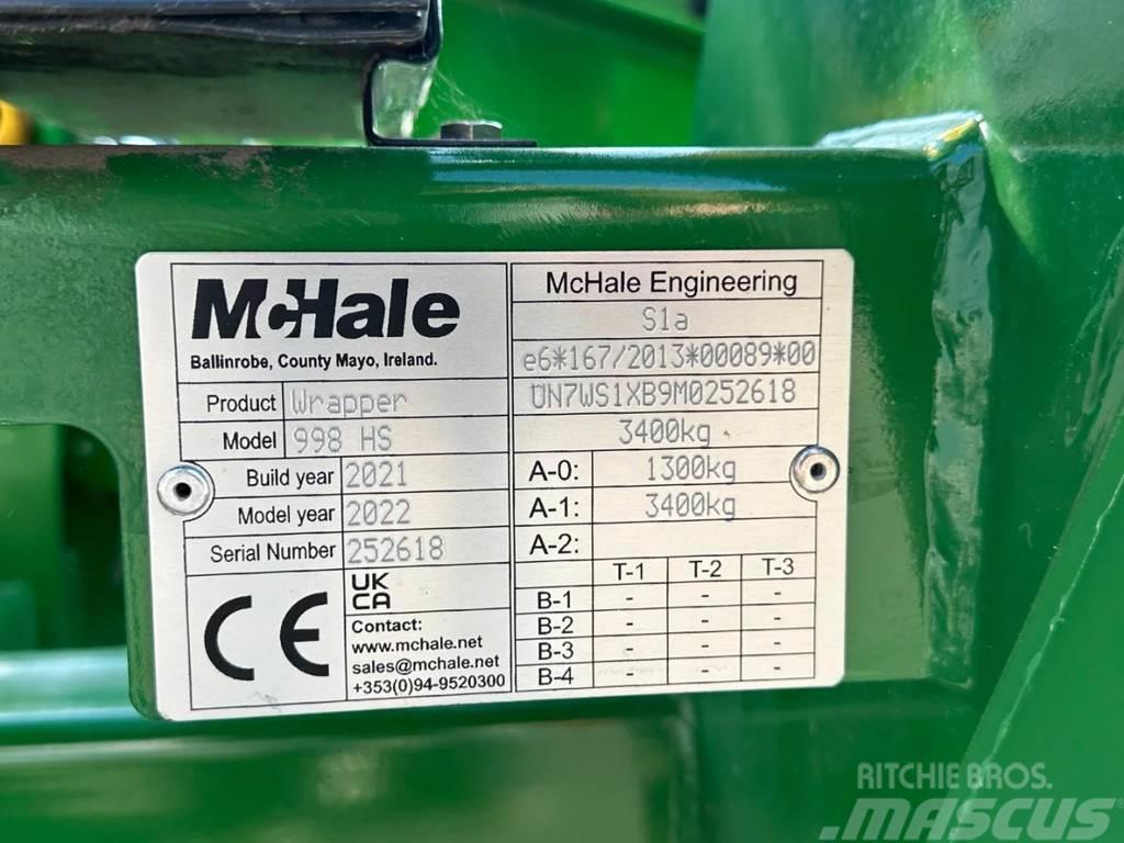 McHale 998 High speed bj 2022 met 2369 balen Μηχανήματα συσκευασίας