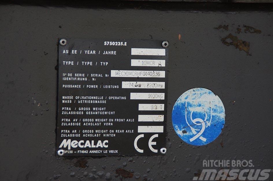 Mecalac Rupsgraafmachine 10MCR Εκσκαφείς με ερπύστριες