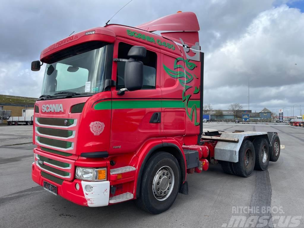 Scania G450 LB 8x4*4 HNB Euro 6 / Chassis / Fahrgestell Φορτηγά Σασί