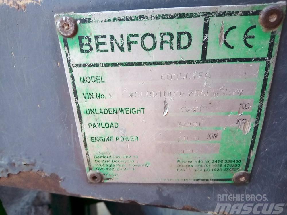 Benford Terex 6T derékcsuklós dömper Σπαστό Dump Truck ADT
