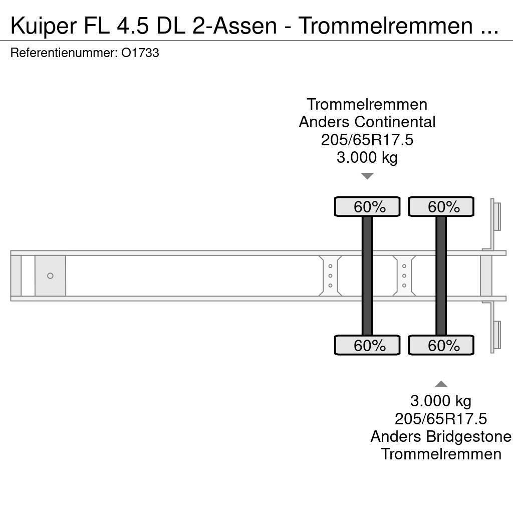  kuiper FL 4.5 DL 2-Assen - Trommelremmen - Mobile Άλλες ημιρυμούλκες
