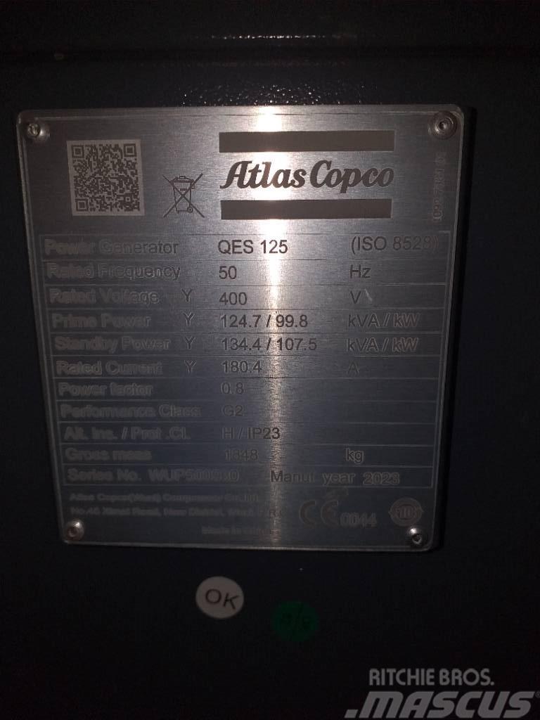 Atlas Copco QES125 Γεννήτριες ντίζελ