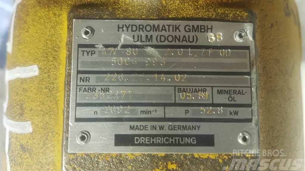 Hydromatik A7V80LV20LZF0D - Load sensing pump Υδραυλικά
