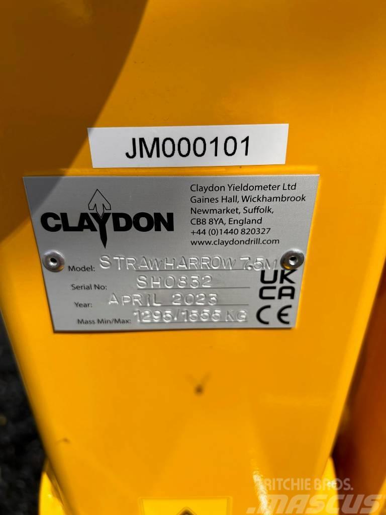 Claydon 7.5m Straw Harrow Σβάρνες