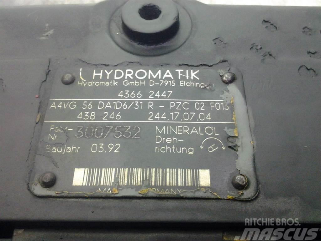 Hydromatik A4VG56DA1D6/31R - Zettelmeyer ZL502 - Drive pump Υδραυλικά