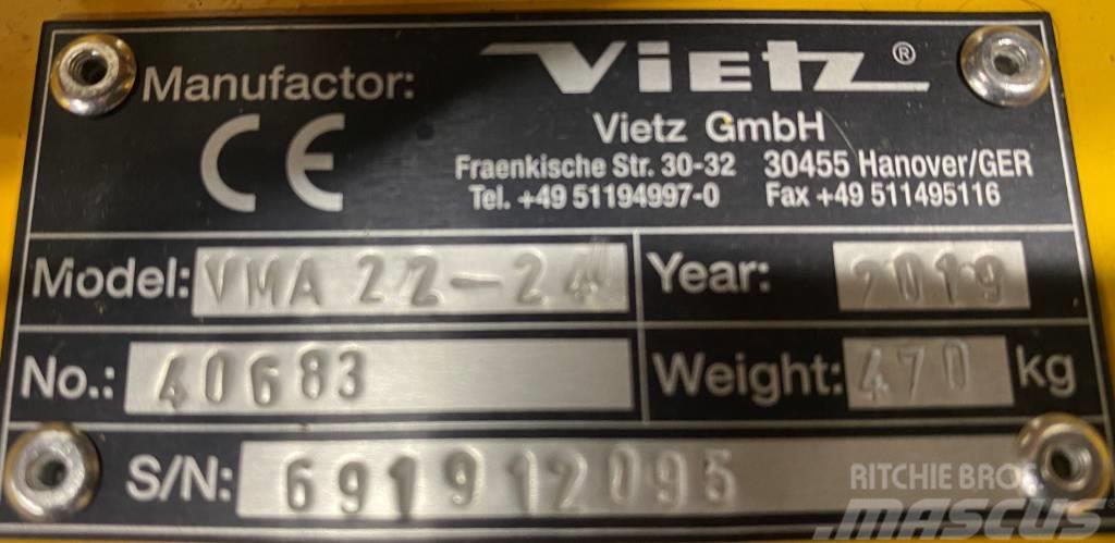 Vietz VMA Mandrel 22-24" Εξοπλισμός αγωγών