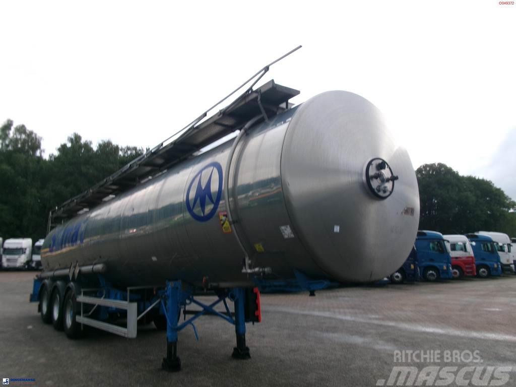Magyar Chemical tank inox 32.5 m3 / 1 comp Ημιρυμούλκες βυτίων