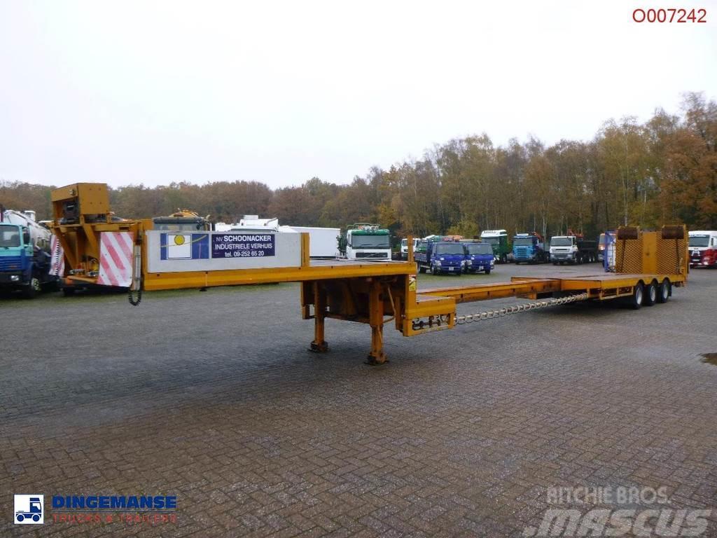 Broshuis 3-axle semi-lowbed trailer E-2190-24 / 47.5 T ext. Ημιρυμούλκες με χαμηλό δάπεδο