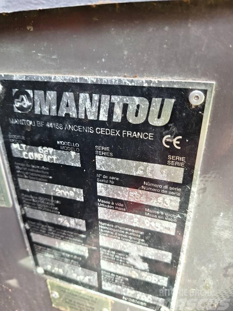 Manitou MLT 627 T Τηλεσκοπικοί τροχοφόροι φορτωτές