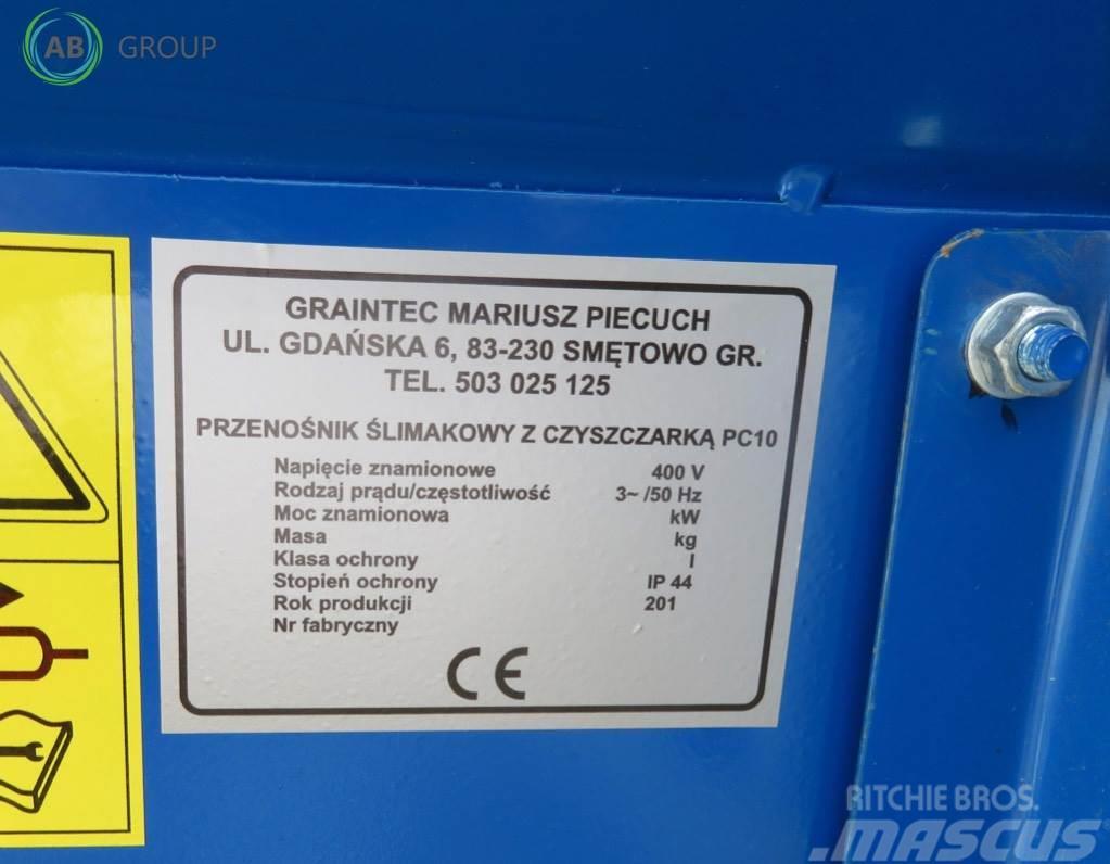 GRAINTEC przenośnik ślimakowy z czyszczarką PC 10 Εξοπλισμός μεταφοράς