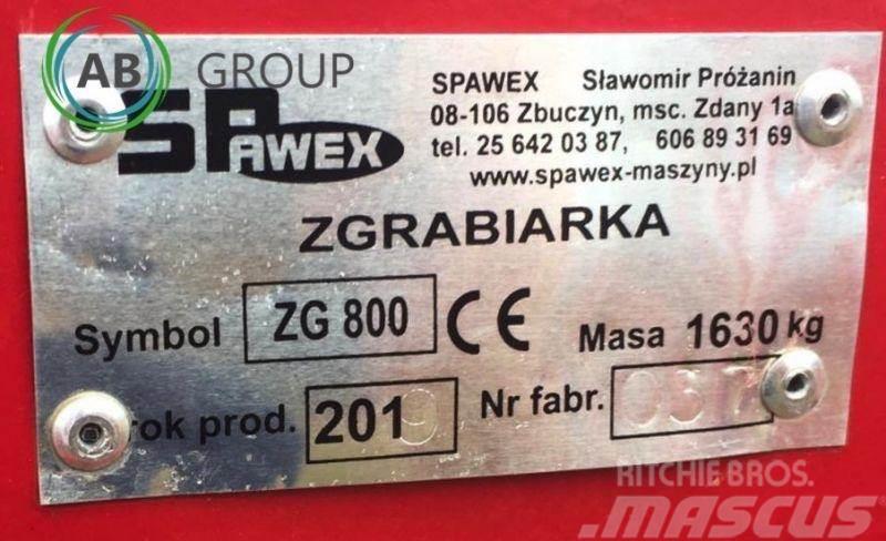 Spawex zgrabiarka Tajfun ZG-800 Τσουγκράνες και χορτοξηραντικές μηχανές
