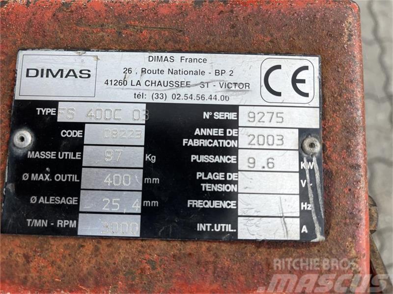  - - -  Dimas fs400c 03 skæremaskine Μηχανές διαχωρισμού ασφάλτου