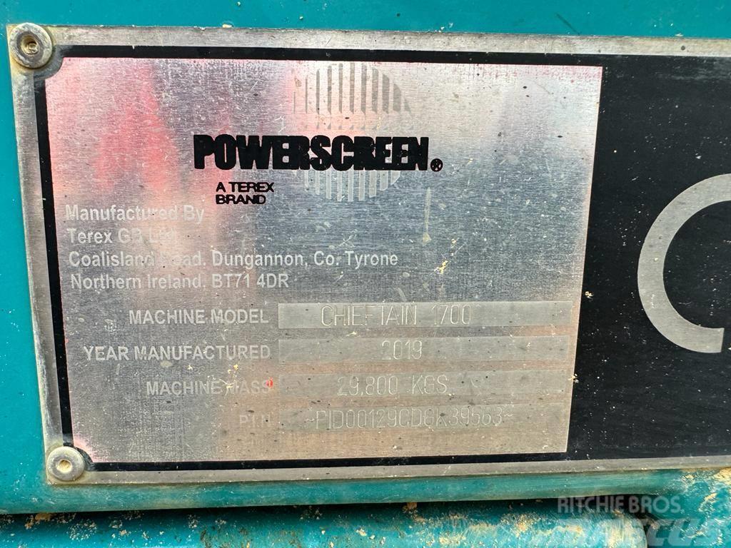 PowerScreen Chieftain 1700 Μηχανές κοσκινίσματος