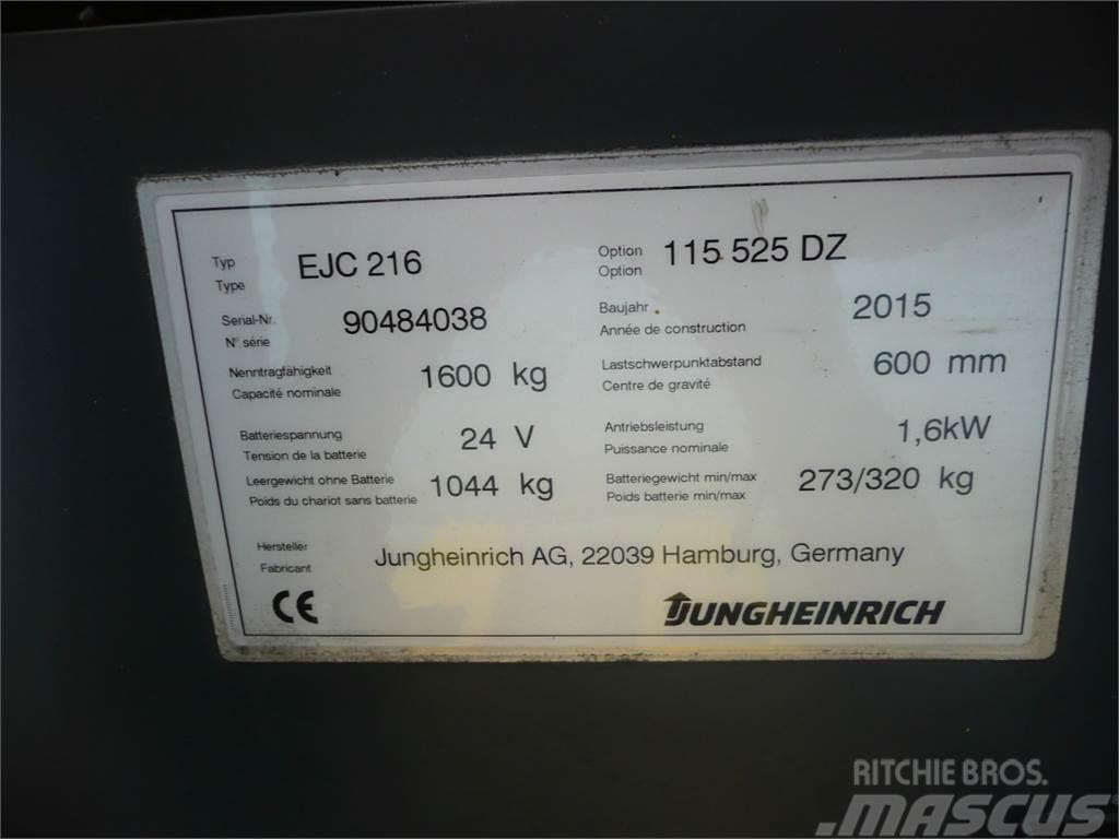 Jungheinrich EJC 216 525 DZ Ηλεκτρικά παλετοφόρα με ιστό