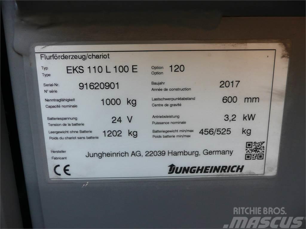 Jungheinrich EKS 110L 100E Περονοφόρο ανυψωτικό συλλογής παραγγελιών μεγάλου ύψους