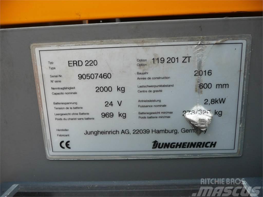 Jungheinrich ERD 220 201 ZT LI-ION Ηλεκτρικά παλετοφόρα με ιστό