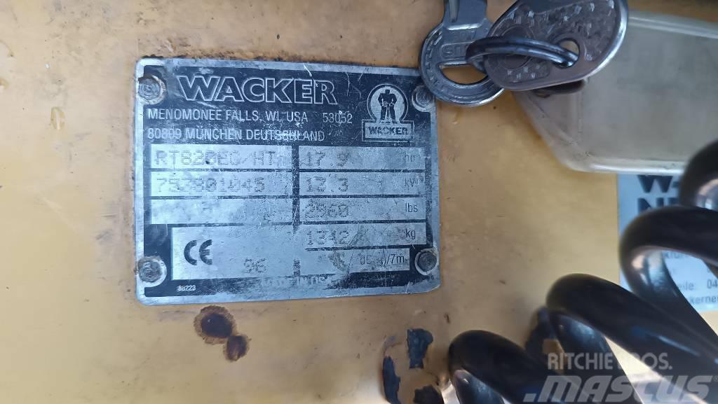 Wacker RT82 SC2 SC3 NEUSON AMMANN RAMMAX 1575 Οδοστρωτήρες διπλού κυλίνδρου