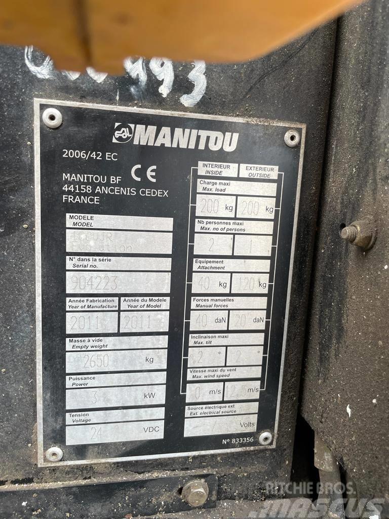 Manitou 100 VJR Ανυψωτήρες με κατακόρυφους πυλώνες