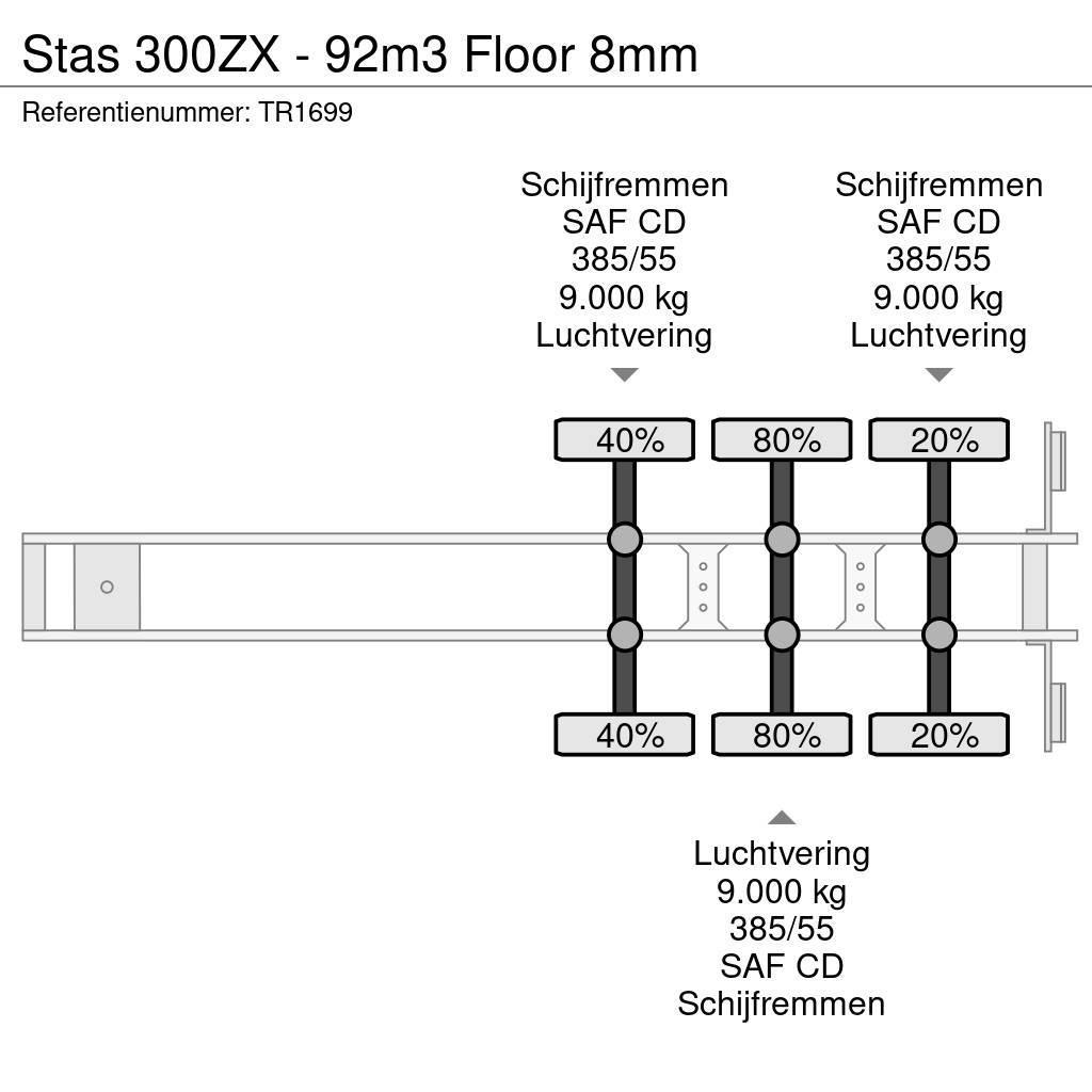 Stas 300ZX - 92m3 Floor 8mm Ημιρυμούλκες με κινούμενο δάπεδο