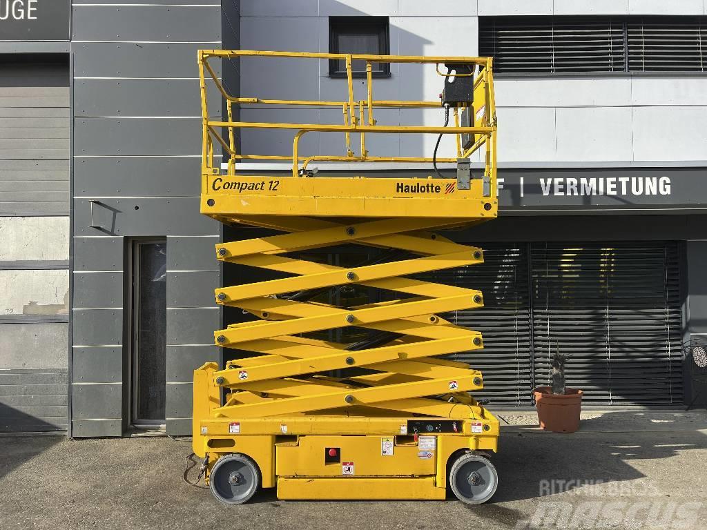 Haulotte Compact 12 Scherenhebebühne 12 Meter Ανυψωτήρες ψαλιδωτής άρθρωσης