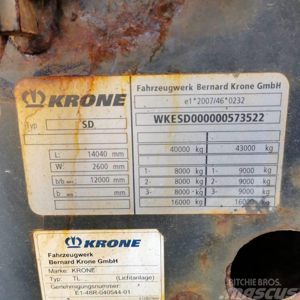 Krone SD FOR PARTS ONLY ! Δικτυωτές ημιρυμούλκες