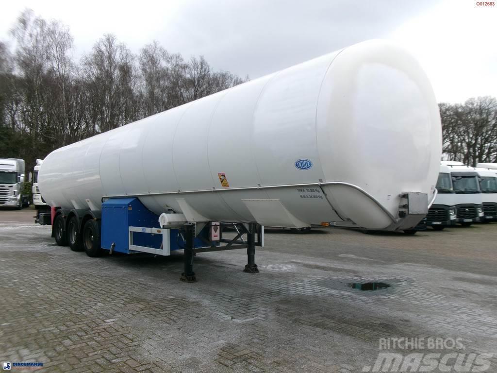 Indox Low-pressure LNG gas tank inox 56.2 m3 / 1 comp Ημιρυμούλκες βυτίων
