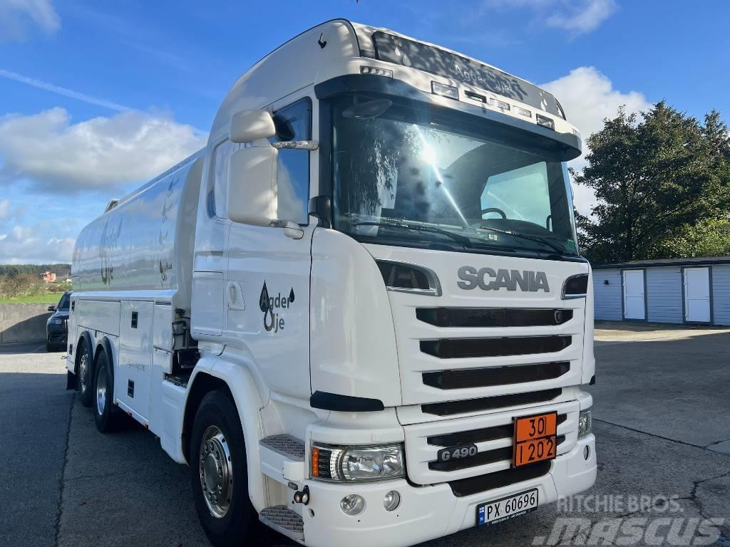Scania G 490 Βυτιοφόρα φορτηγά