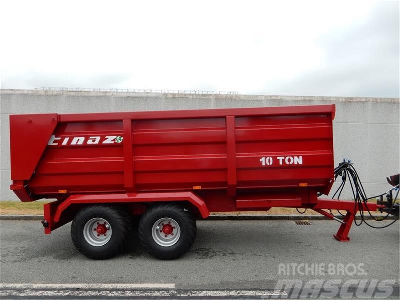 Tinaz 10 tons bagtipvogn med hydr. bagklap Ανατρεπόμενες ρυμούλκες