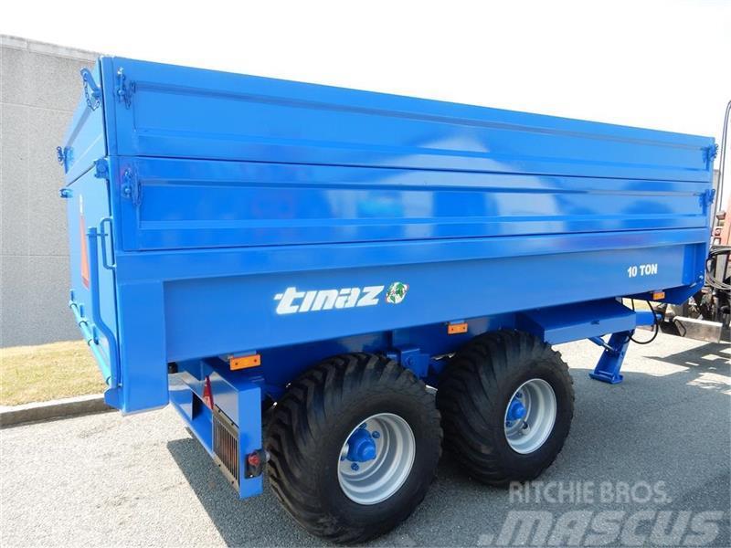 Tinaz 10 tons dumpervogn med 2x30 cm ekstra sider Άλλα μηχανήματα φροντίδας εδάφους