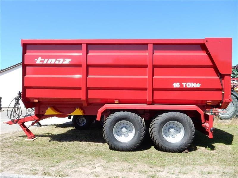 Tinaz 16 tons bagtipvogne Ανατρεπόμενες ρυμούλκες