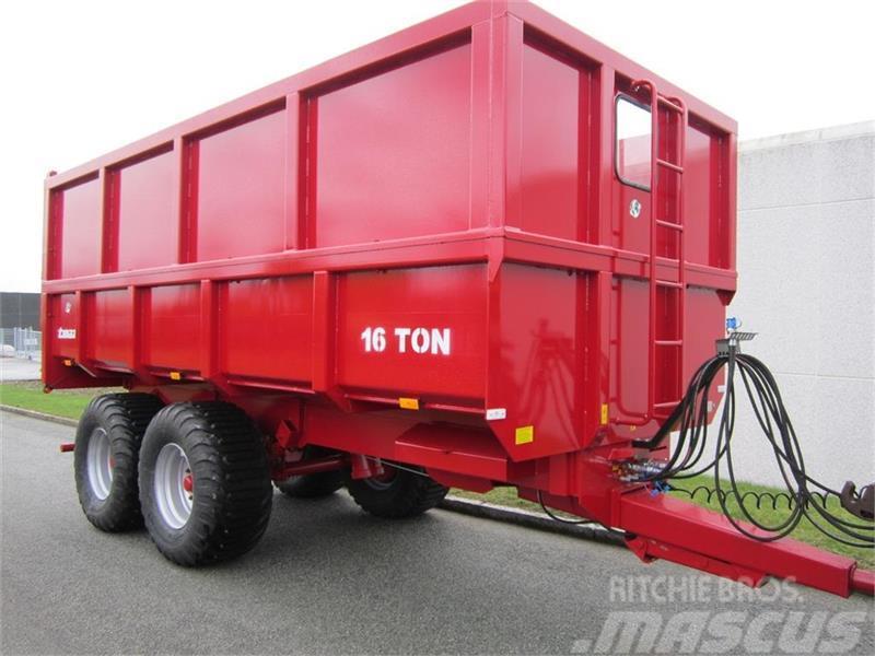 Tinaz 16 tons dumpervogne med kornsider Άλλα μηχανήματα φροντίδας εδάφους