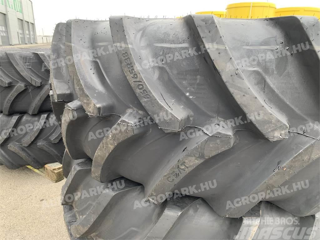  adjustable wheel set with CEAT 540/65R28 and 650/6 Ελαστικά και ζάντες