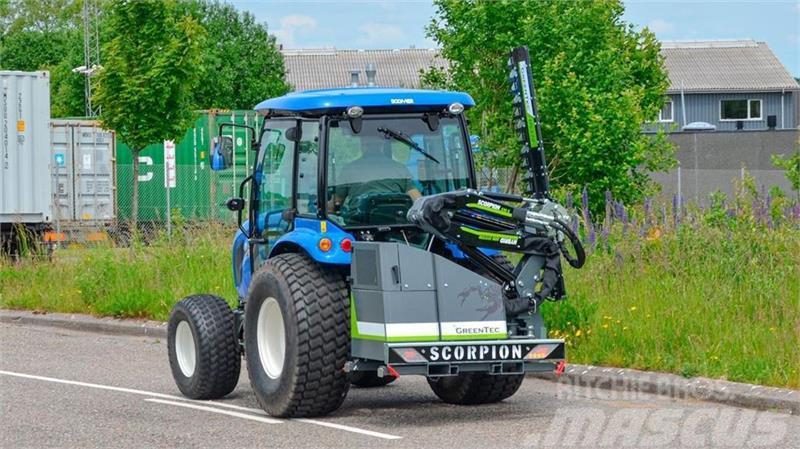 Greentec Scorpion 430-4 S PLUS model med ROTATOR - PÅ LAGER Ψαλίδες κοπής φρακτών από θάμνους