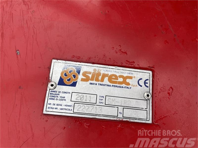 Sitrex SM180P Χορτοκοπτικά επιβίβασης και έλξης