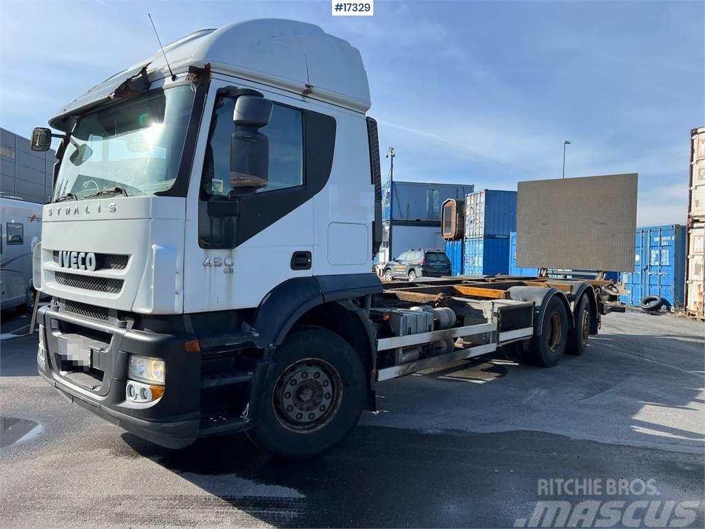 Iveco AT260S conteiner chassi 6x2 rep. Object Φορτηγά Σασί
