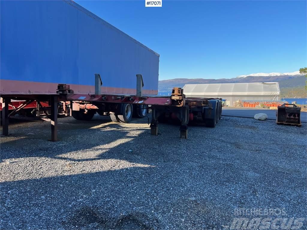 Renders 3 Axle Container trailer w/ extension to 13.60 Λοιπές ρυμούλκες