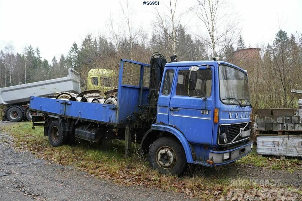 Volvo F610 4x2 Old truck with crane REP.OBJECT Φορτηγά με Γερανό