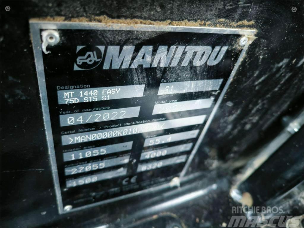 Manitou MT 1440 easy Εμπρόσθιοι φορτωτές και σκαπτικά