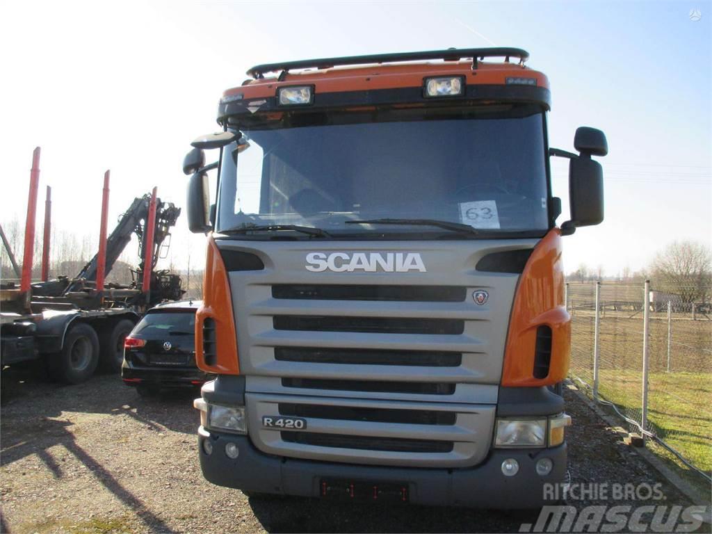 Scania R420 Φορτηγά ξυλείας