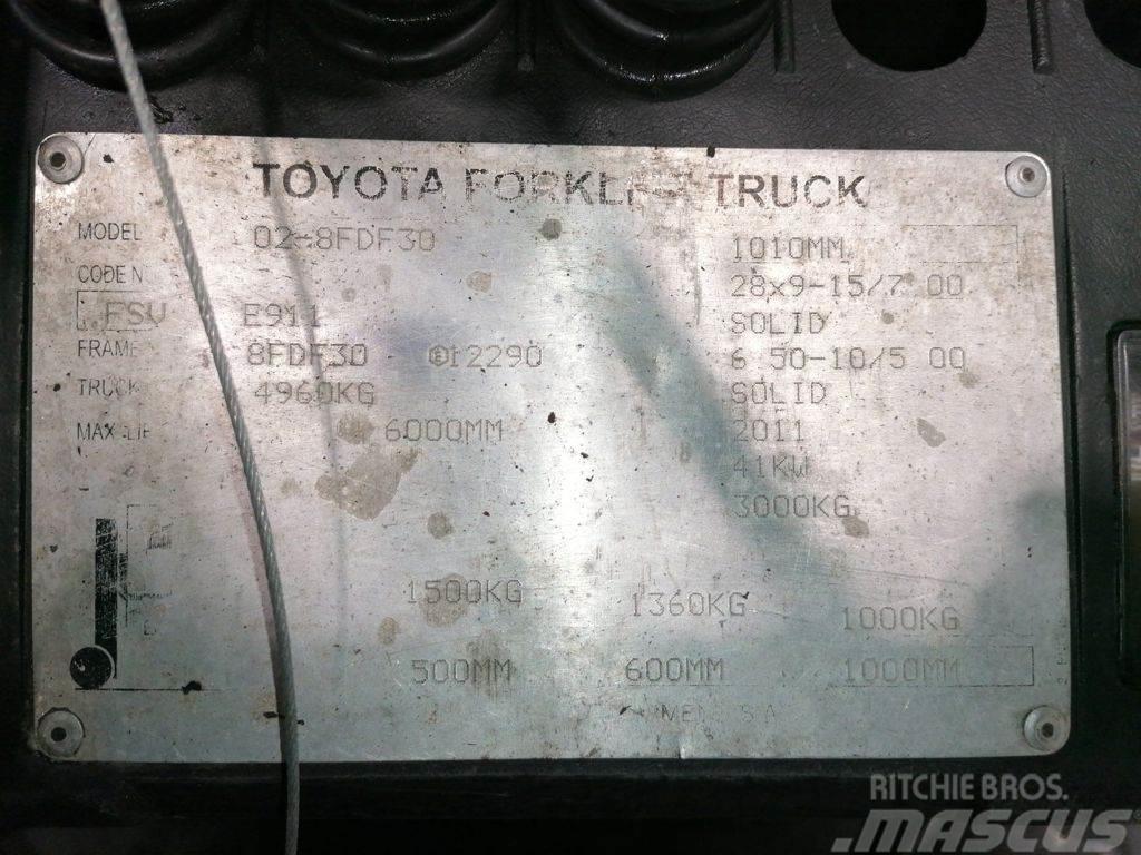 Toyota 02-8FDF30 Πετρελαιοκίνητα Κλαρκ