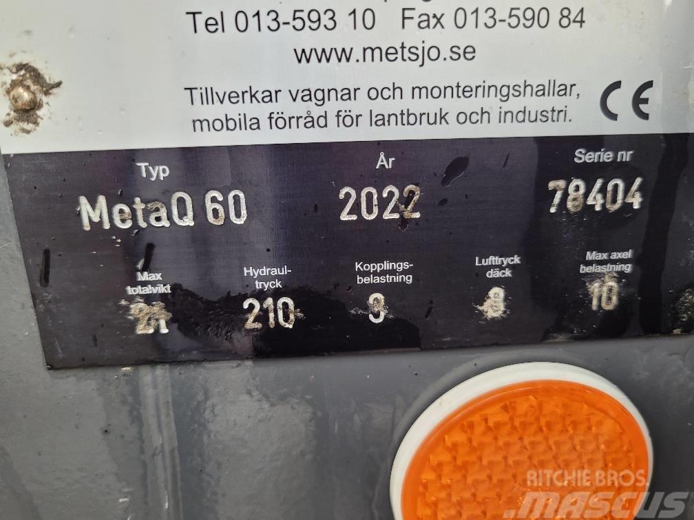 Metsjö MetaQ 60 + Fältflak 21 m3 Ρυμούλκες σπόρων