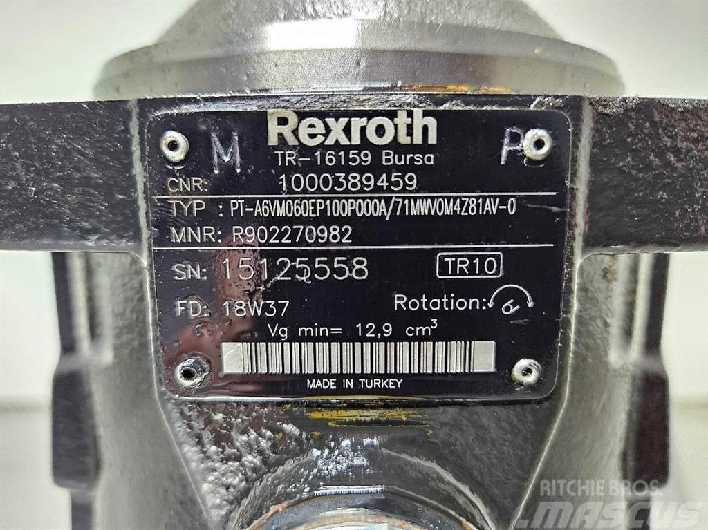 Wacker Neuson 1000389459-Rexroth A6VM060EP-Drive pump/Fahrpumpe Υδραυλικά